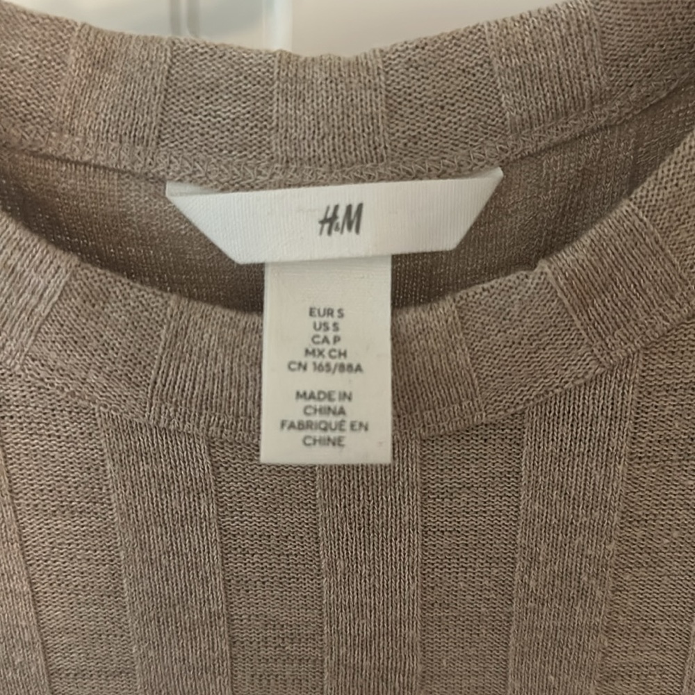 H&M - Ribbed Midi Dress - S - Picture 6 of 9